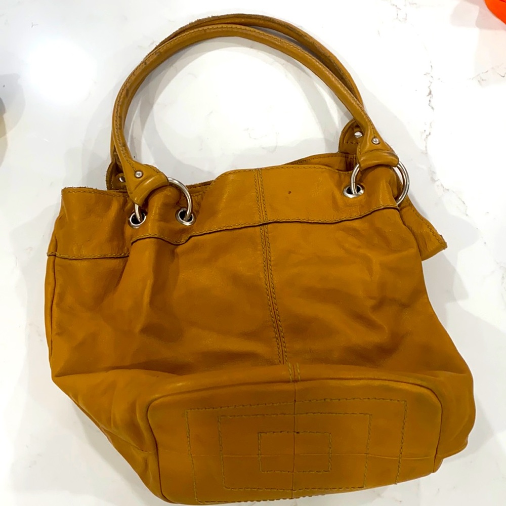Tgnanello tan hobo bag